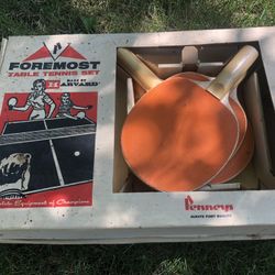 Vintage table tennis/ping pong set