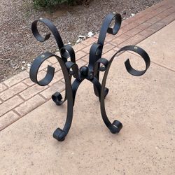 Iron Side Table (no Glass)