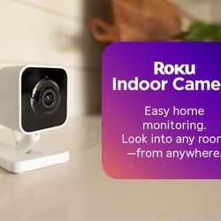 Roku Indoor Camera NEW SEALED