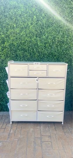 10 Drawer Fabric Dresser