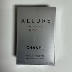 CHANEL Allure Homme Sport Eau de Toilette Spray 100ml 3.4 fl oz Limonene Scent