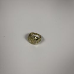 14 Karat Gold Centenario Ring 