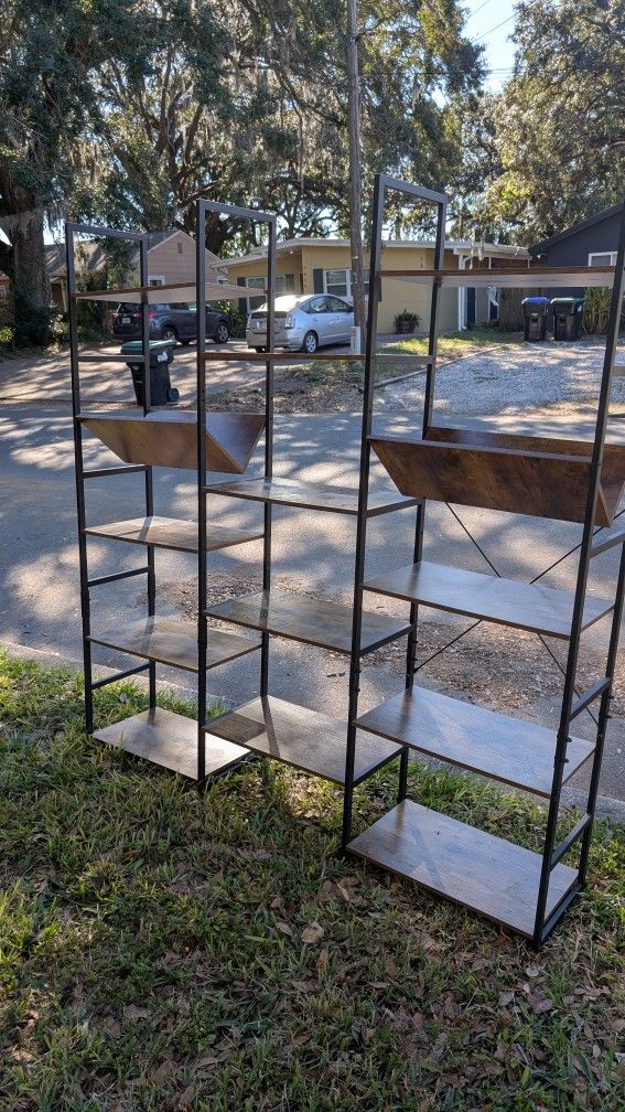 Industrial Style Bookshelf 