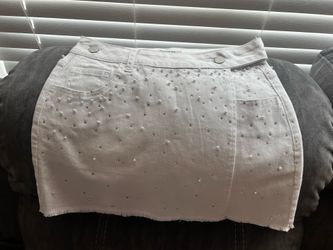 White skirt
