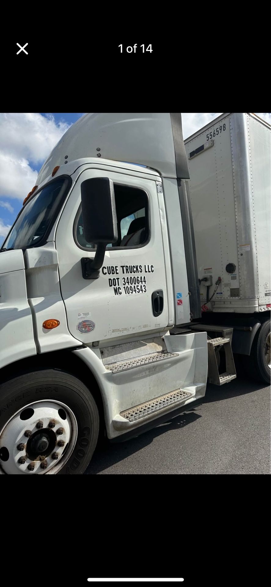 2016 Freightliner Cascadia 113