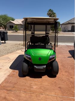 Yamaha Golf Cart + PING Irons