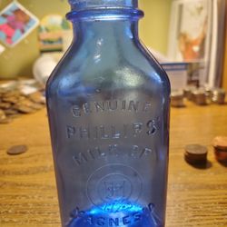 Old Phillips Milk Of Magnesia Bottle