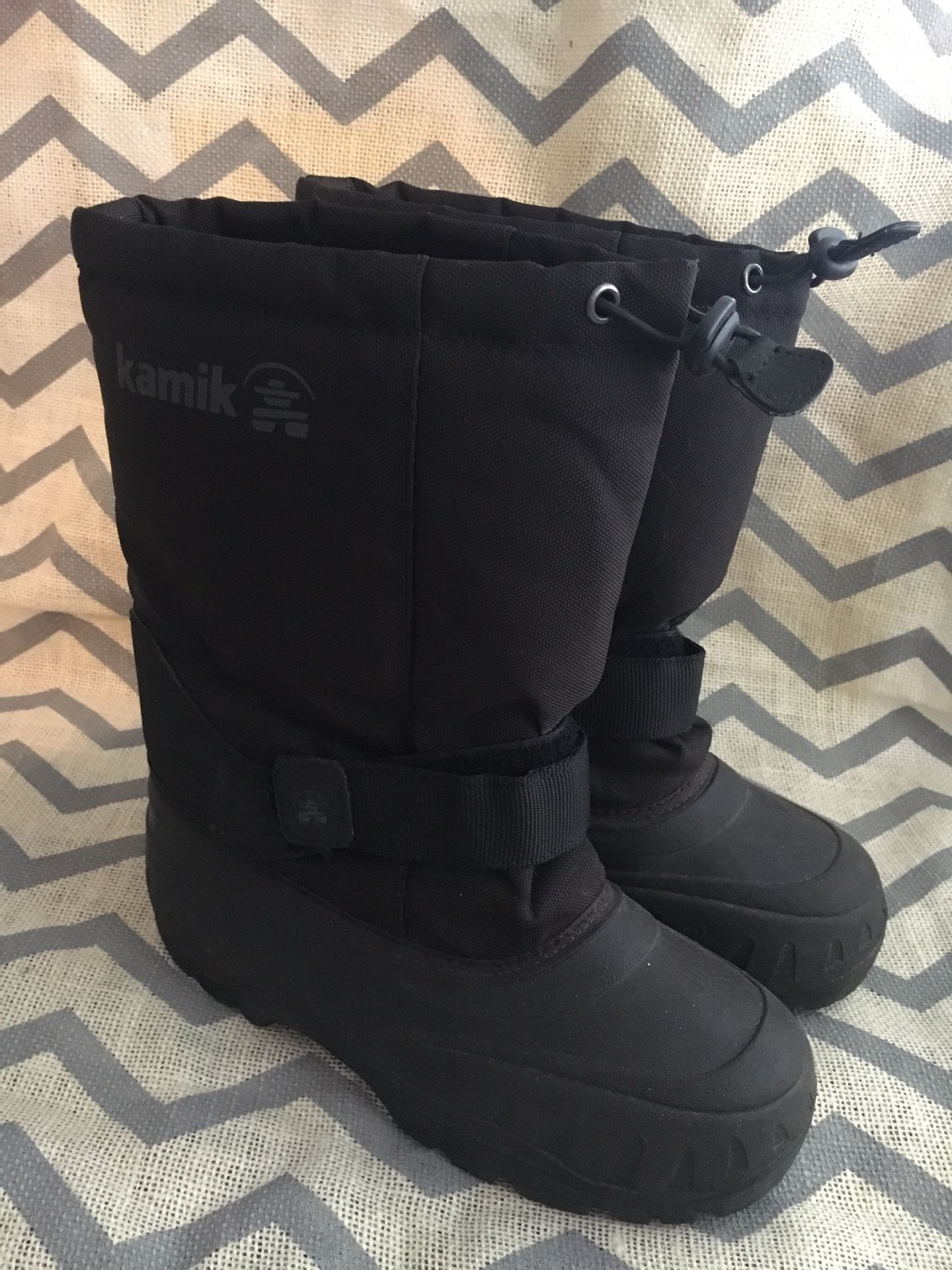 Kamik Kids Snow Boots Size Youth 4