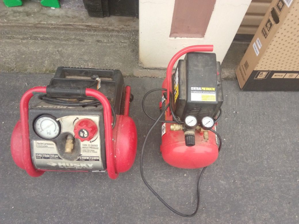 2, 3gal. Air Compressors