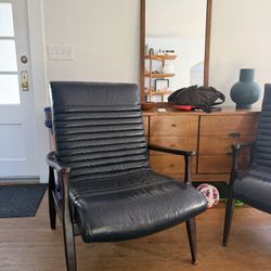 Erik Leather Chairs (2) 