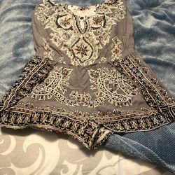 M Fredric Size Small Romper