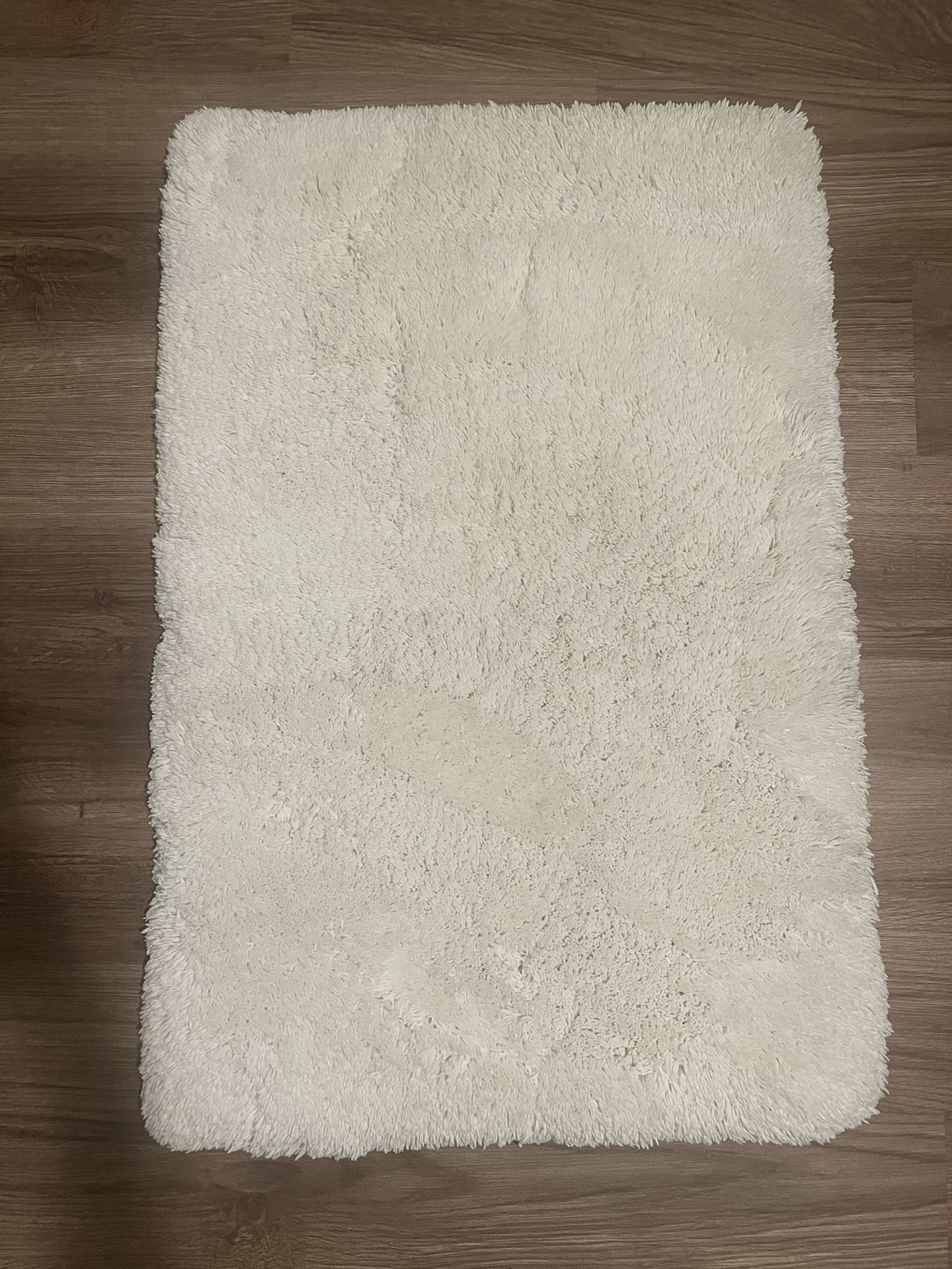 IKEA White Bath Mat
