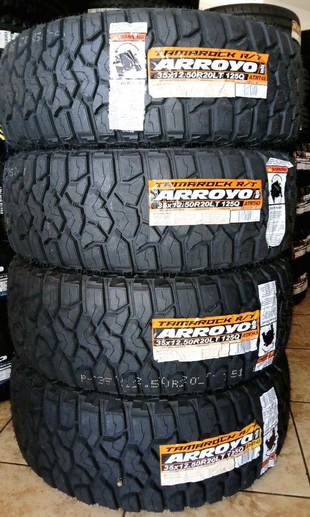 NEW ARROYO LT 35/1250/20 RUGGED TERRAIN TIRES $895 CASH TOTAL‼️ FREE INSTALLATION‼️