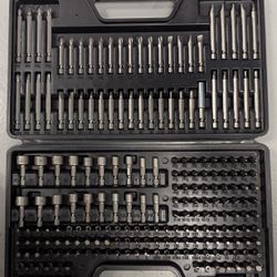 Jackson Palmer 208 piece ultimate screwdriver bit set.