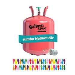 This is a Balloon Time Jumbo Helium Tank