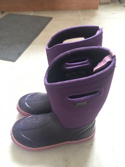 BOGS Youth Girls Boots all weather S/6
