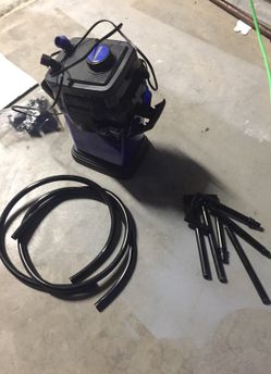 Cascade aquarium water filter