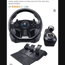 GS850-X racing steering wheel with manual shifter