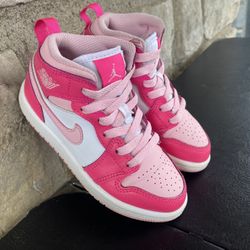 Air Jordan 1 Mid Fierce Pink ( Pick Up Only ) Size 11C $24 FIRM 