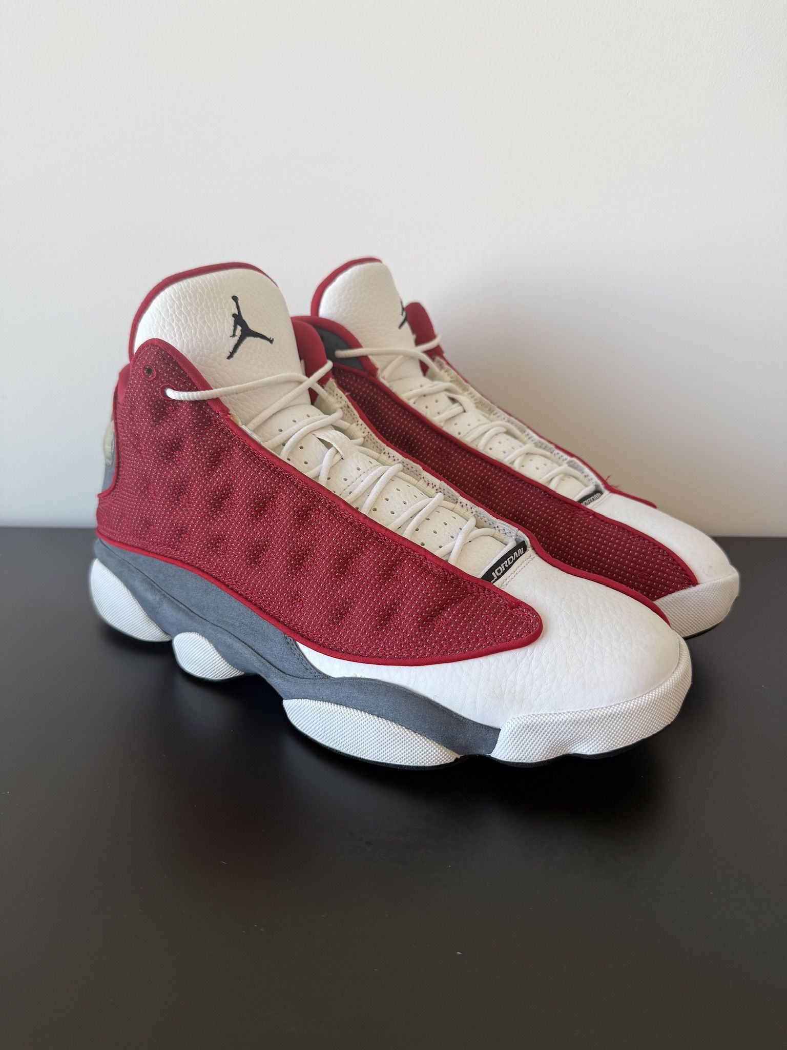 Jordan 13 White/Flint Red sz 11.5 nike 12 10