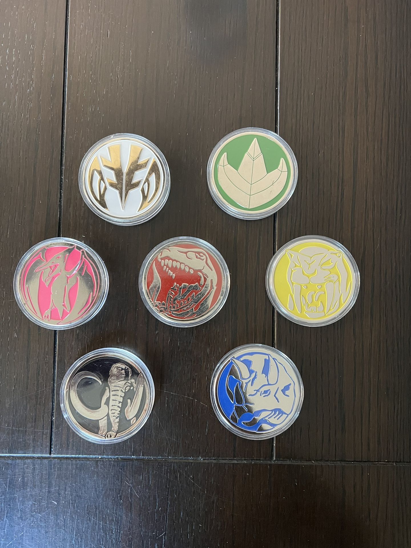 Heavy Metal Power Ranger Coins