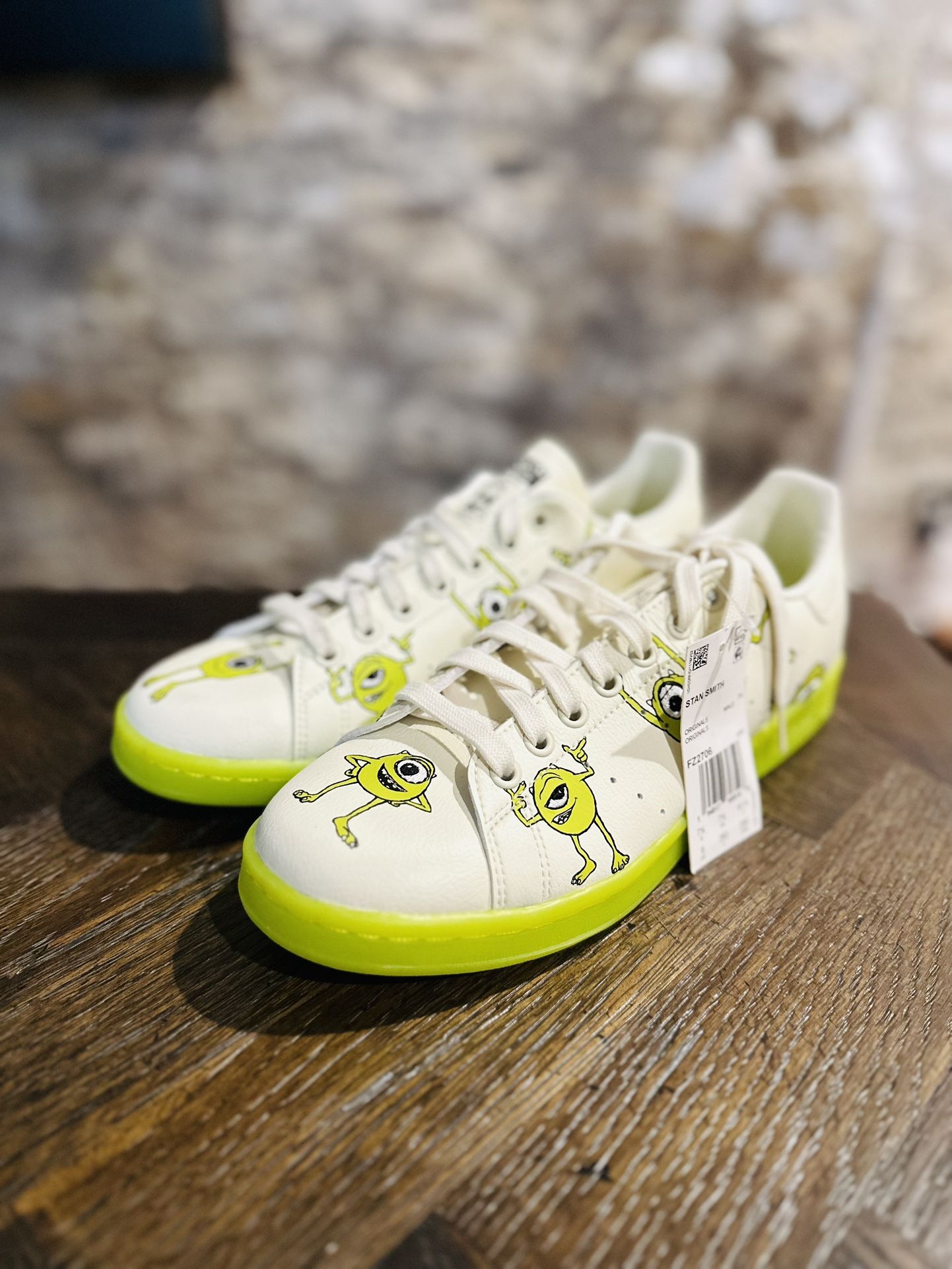 Monsters Inc Adidas Mike Wazowski Shoes Adidas Stan Smith Monsters