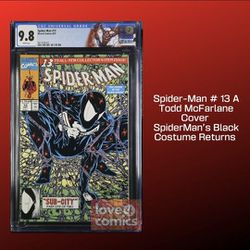 Spider-Man, Vol. 1 #13 A CGC 9.8 Spider-Man Custom Label 