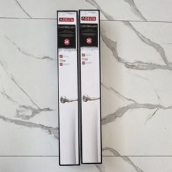 Delta Chamberlain 24 in Brushed Metal Silver Towel Rail Bathroom Wall Mounted