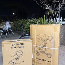 Stroller and Rocker 