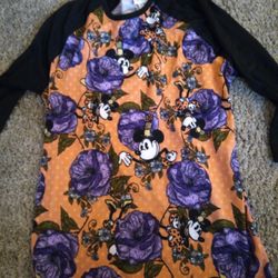 Lularoe Xl Mickey mouse Tunic Top