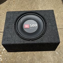 JBL 500 WATT SUBWOOFER 