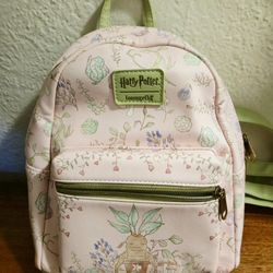 RARE Harry Potter Pink Loungefly Mandrake Mini Backpack GREAT GIFT IDEA