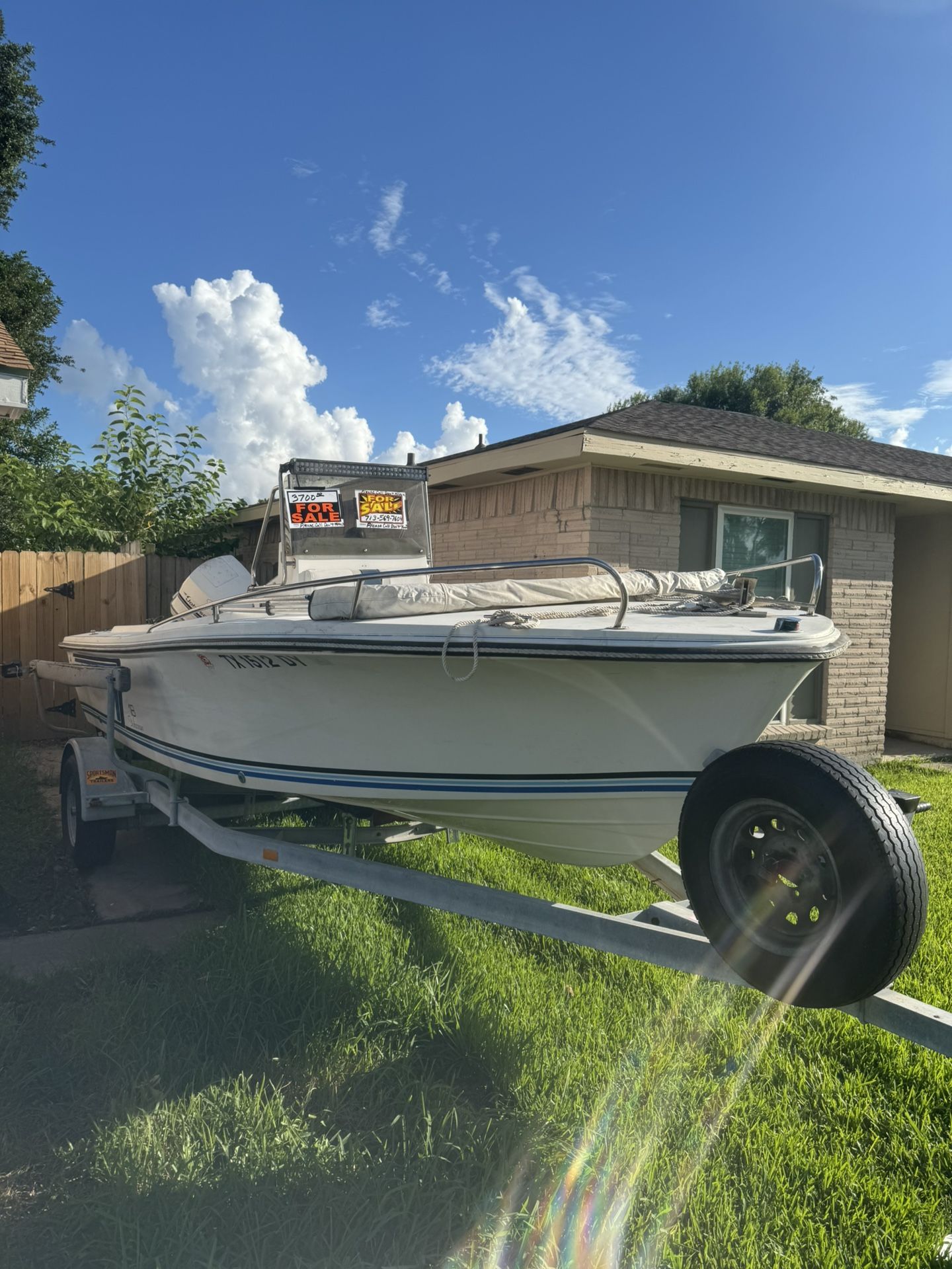 1985 Wellcraft 18ft. Fisherman 1986 Johnson 140hp Outboard