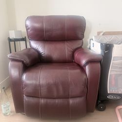 Leather Recliner Move Out Sale!!!