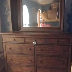 Dresser And Mirror 