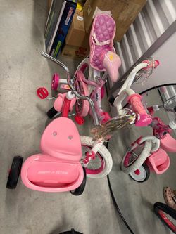 Pink Kids Tricycle 50 each