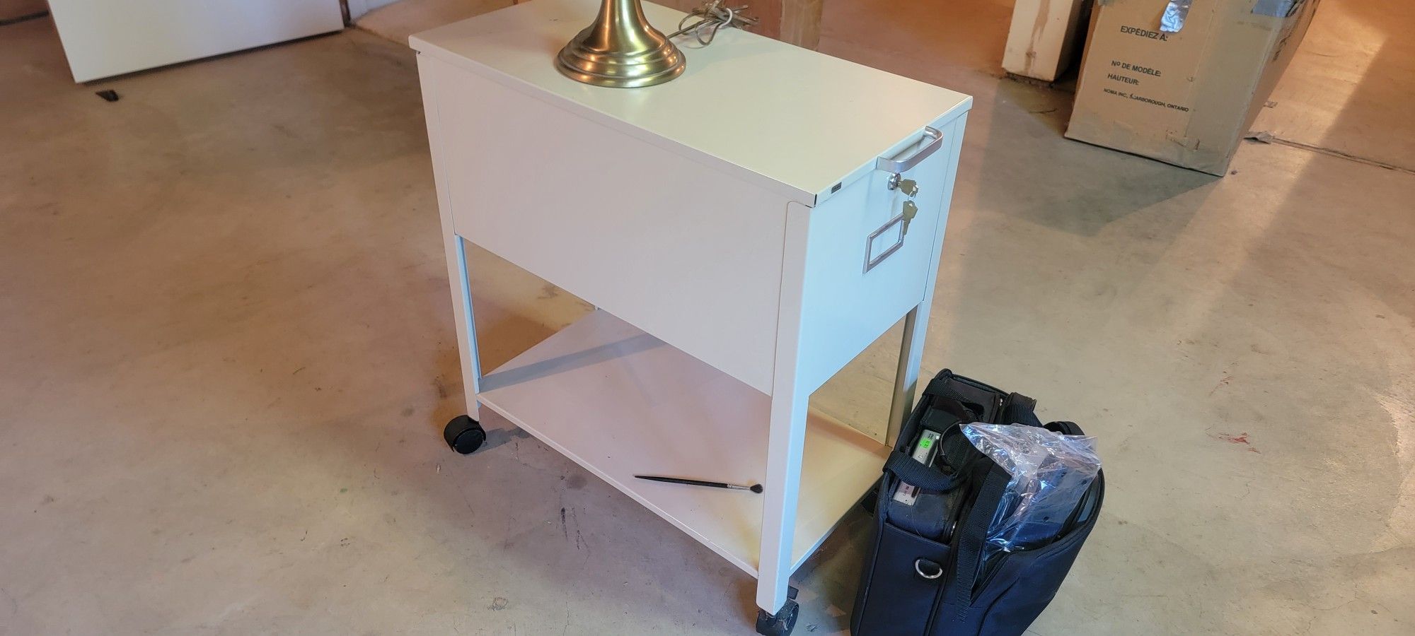 Hon Locking Mobile File Cabinet