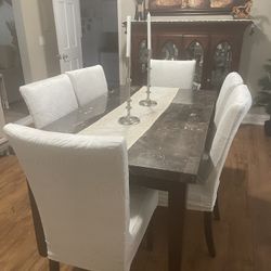 Table With 6 Chairs