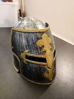 Toy Costume Knight Helmet Plastic
