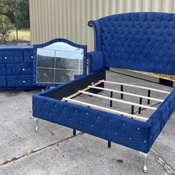 New 4pc Bedroom Set In Box Buy Now Pay Later $39 Down No Credit Needed 