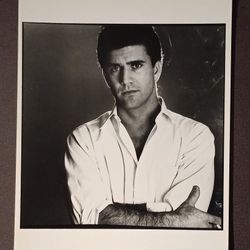Mel Gibson Movie Actor Mad Max Lethal Weapon Portrait 8x10 Glossy Vintage Photo Picture Collectible