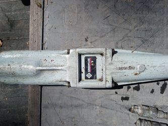 Hydraulic dirt tamper -Greenlee