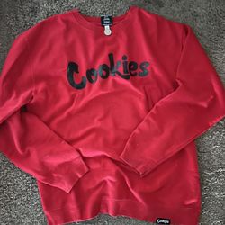 Red Cookies Crewneck