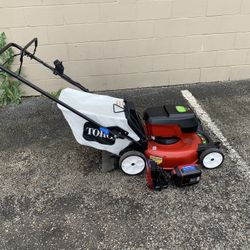 Toro 21 in. Recycler SmartStow 60-Volt Lithium-Ion Brushless Cordless Battery Walk Behind Mower RWD 7.5Ah w/ Battery&Charger