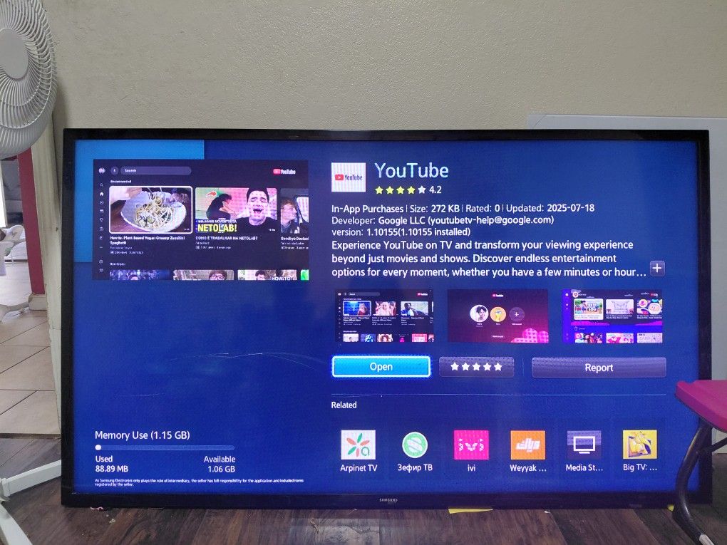 Samsung Smarthub TV 65