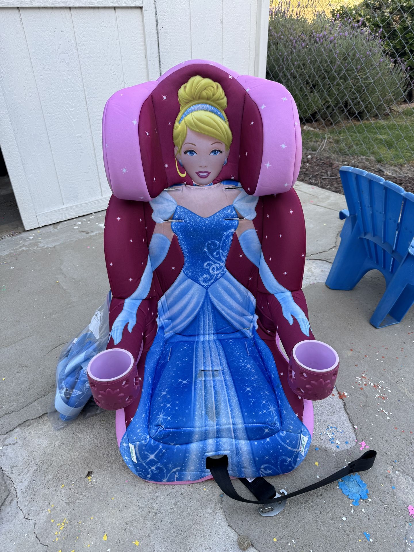 Two Cinderella Booster Seats