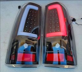 03-06 Chevrolet Silverado Gmc Sierra LED Taillights Luces Traseras Calaveras Focos Luces Chevy