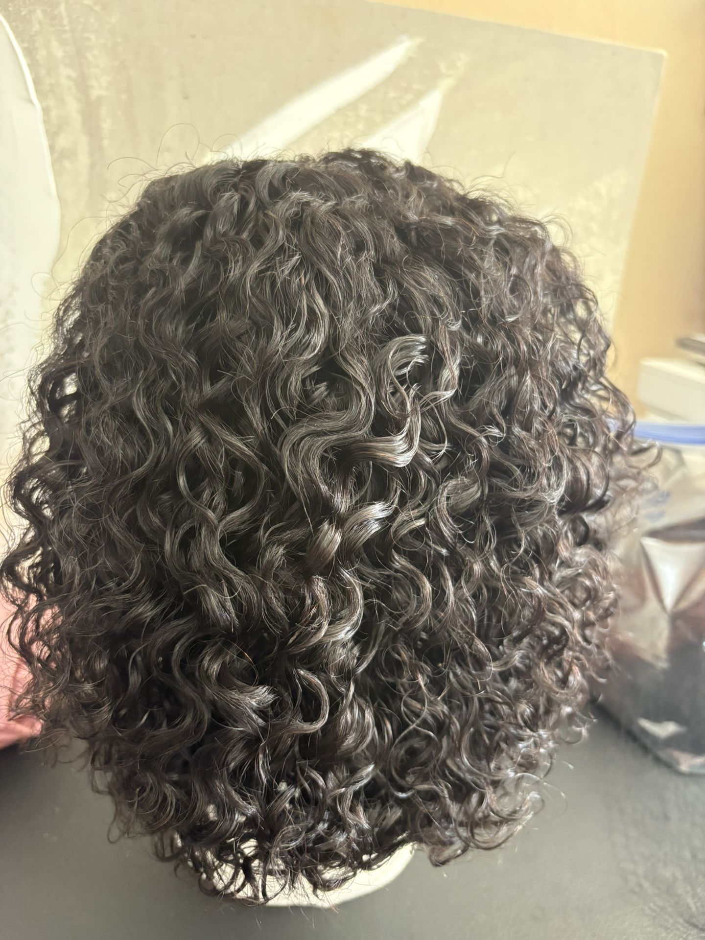 100% Human Curly Wig