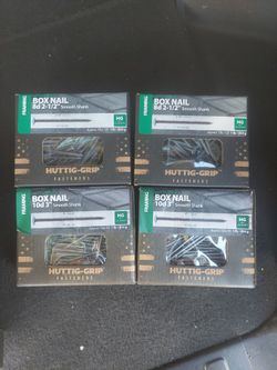 Framing box nails