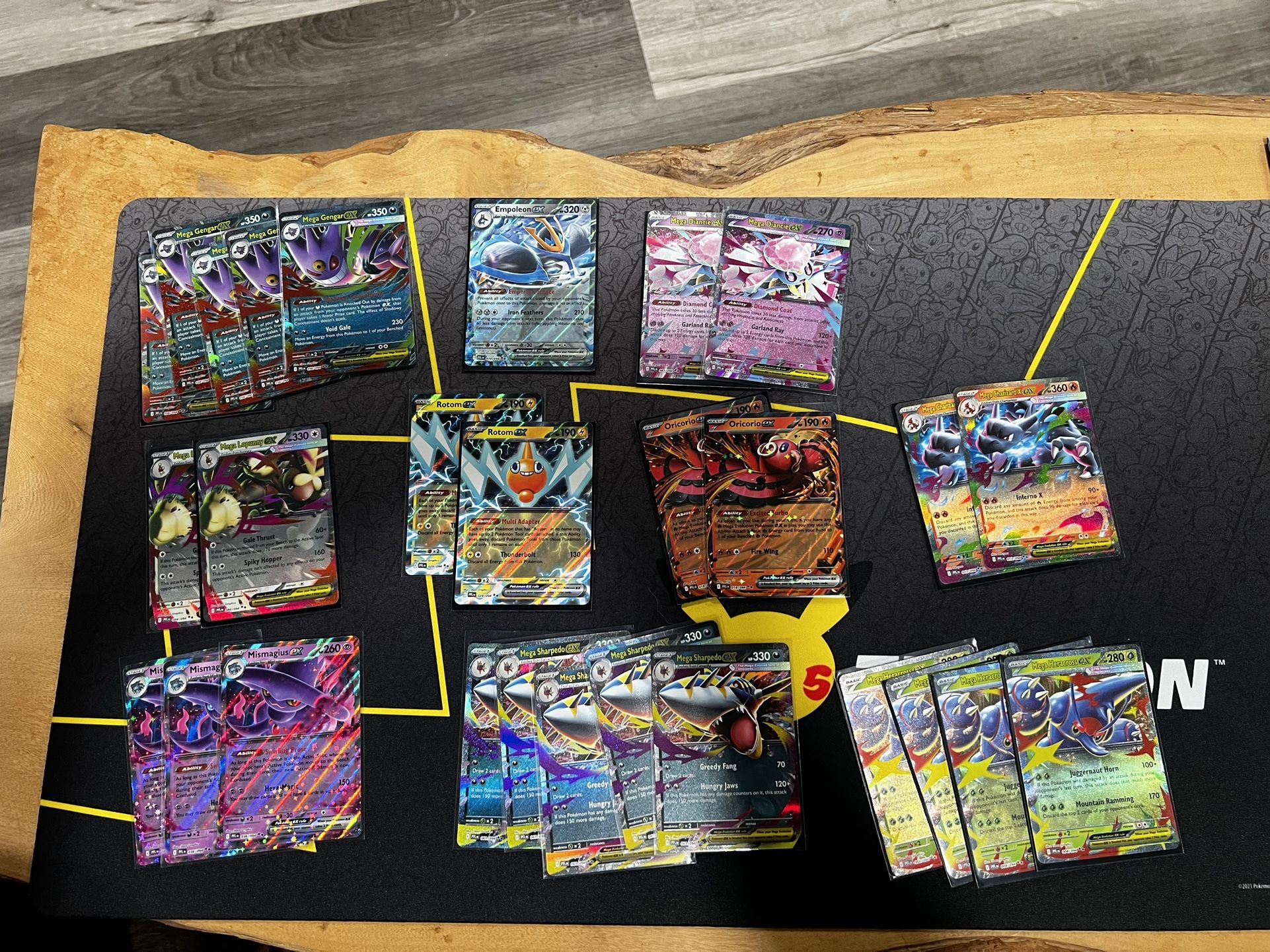 EX Pokémon Cards